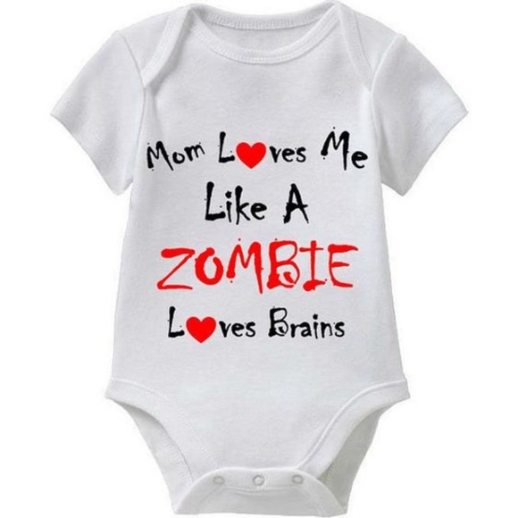 Mom Loves Me Like A Zombie Loves Brains - Picture 1 of 1